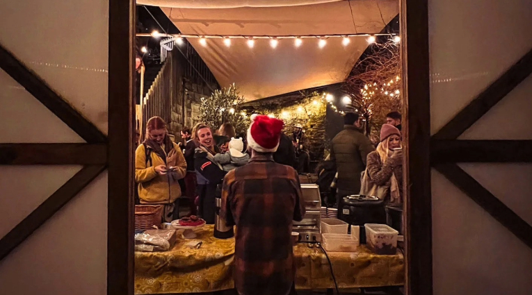 Carols in the Courtyard at Sprout Health Foods