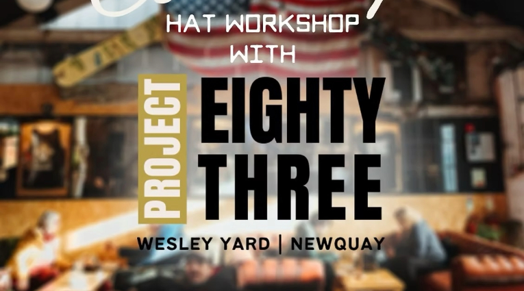 UK Country Custom Hat Workshop at Project 83