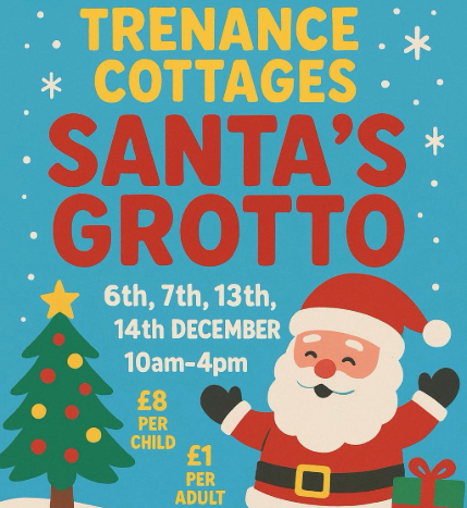 Trenance Cottages Santas Grotto