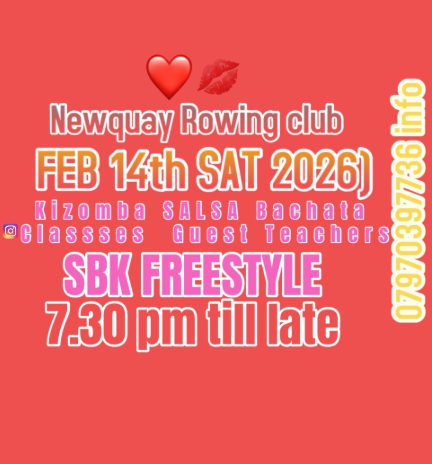 Valentine’s Dance Night at Newquay Rowing Club