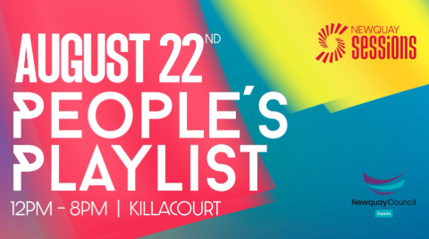 Newquay Sessions – The People’s Playlist – artists and bands chosen by YOU!