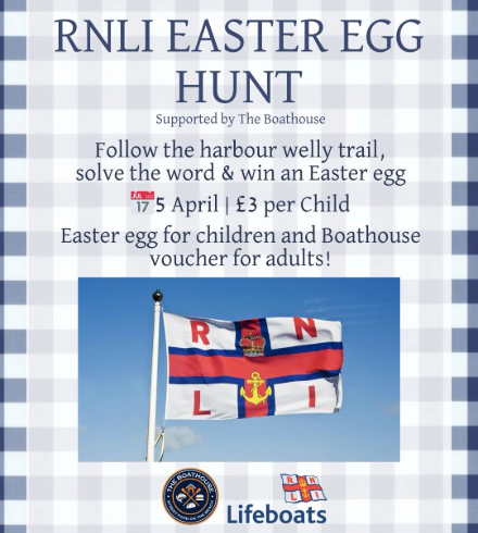 RNLI Easter Egg Hunt at Newquay Harbour