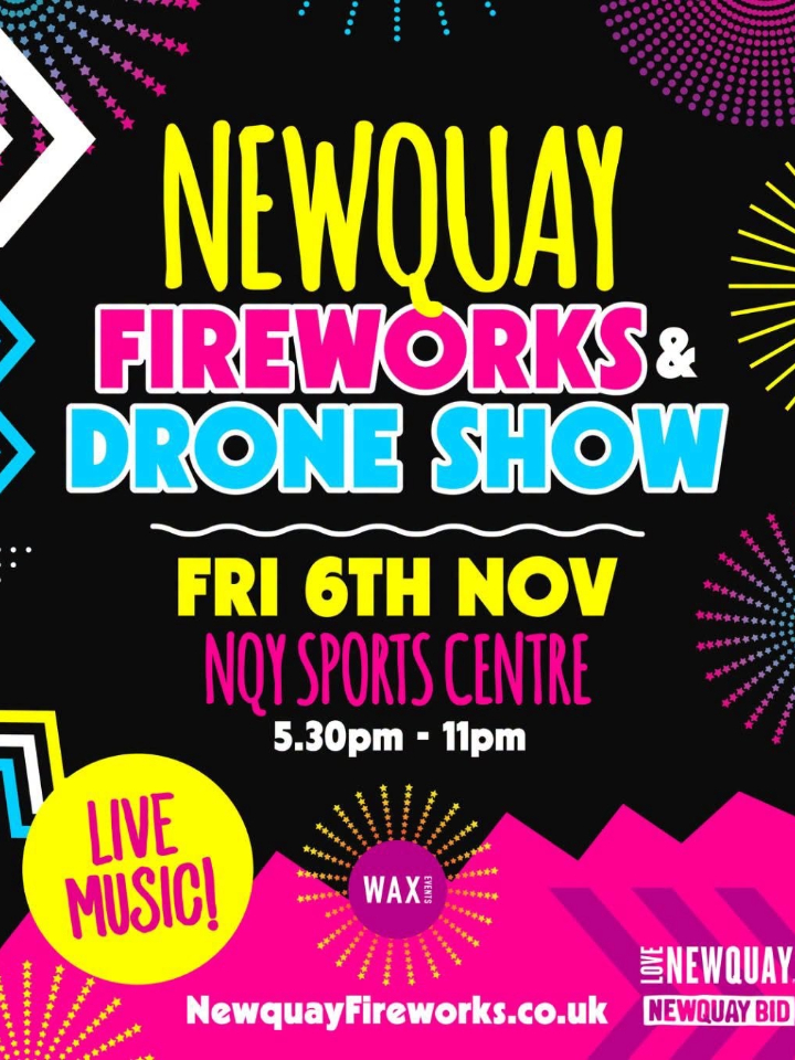 Newquay Fireworks & Drone Show 2026