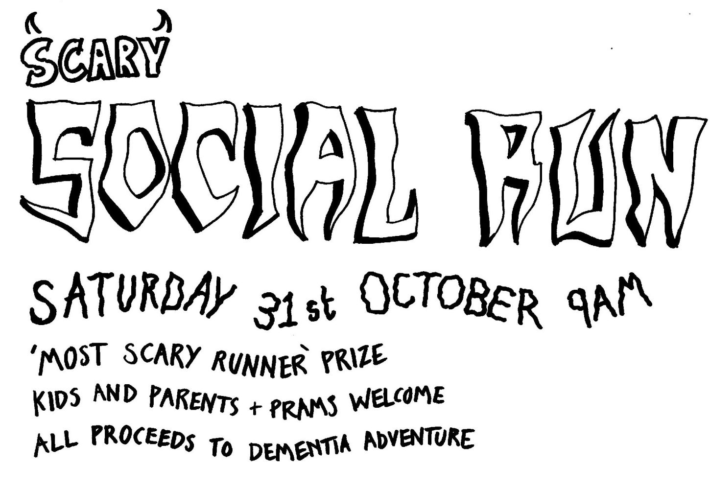 Scary Social Run At Sprout
